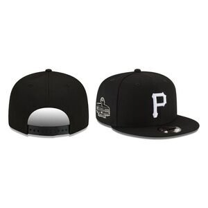 NEW ERA - MLB Hat - Pittsburgh Pirates World Series 9FIFTY Snapback Cap - Black